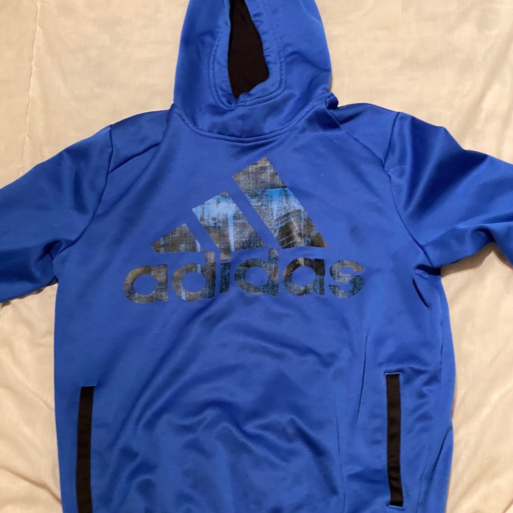 Adidas blue sweatshirt - Picture 1 of 2